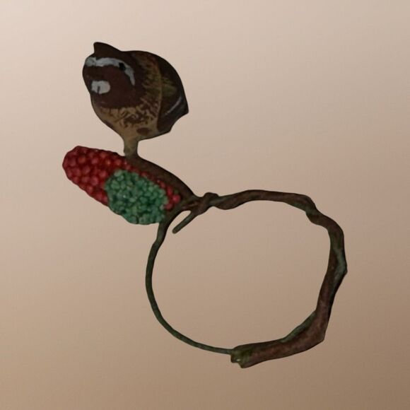 Mini Crafting Birds Decorations, Floral Bouquet, Wreaths, Cards .5”  A14 - Picture 5 of 12